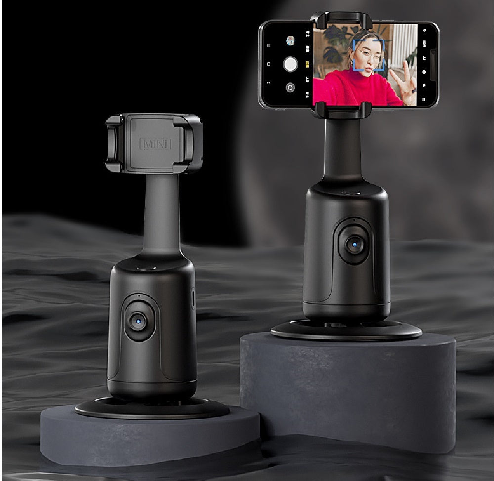 360° KI-Gesteuerter Telefonhalter mit Gesichtserkennung und Tracking".