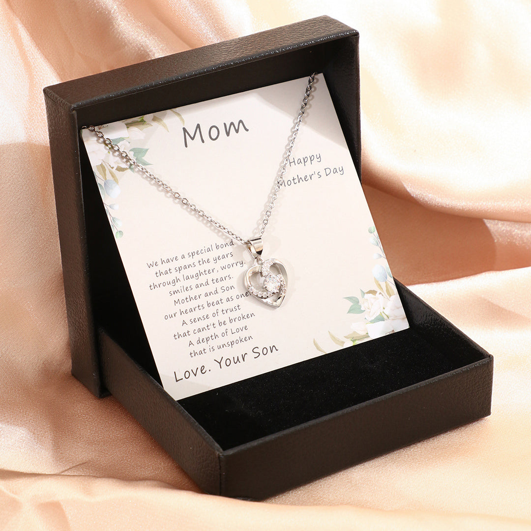 Muttertag Halskette Geschenk box Modeschmuck