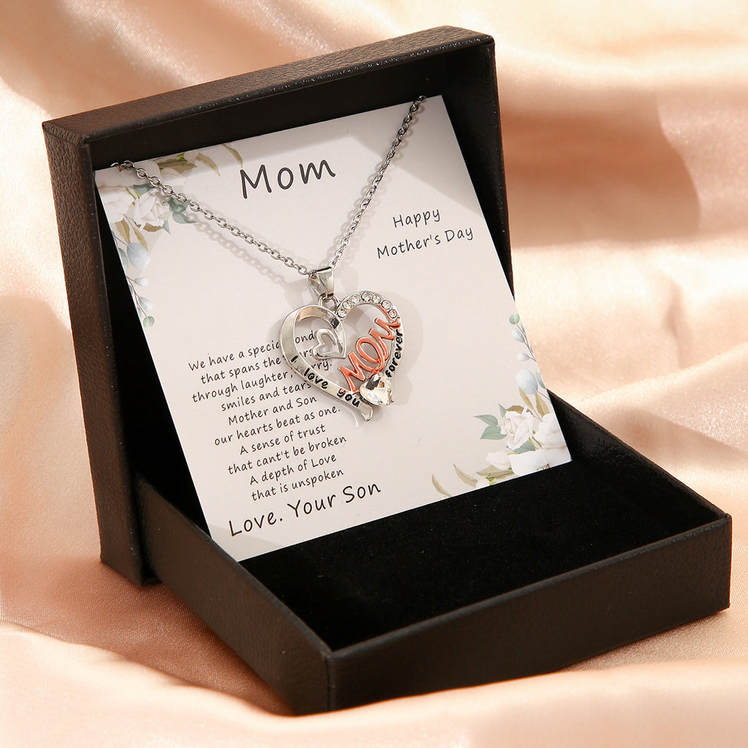 Muttertag Halskette Geschenk box Modeschmuck